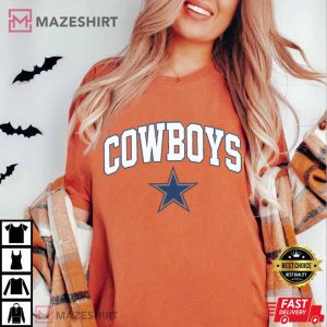 Dallas Cowboys Gameday NFL Retro Western Comfort Colors T-Shirt