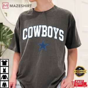 Dallas Cowboys Gameday NFL Retro Western Comfort Colors T Shirt (2)
