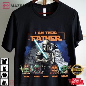 I Am Their Father Star Wars Movie Fathers Day Custom T Shirt (1)