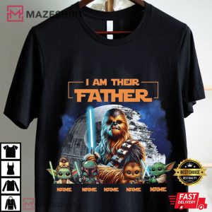 Chewbacca Custom I Am Their Father Star Wars Movie T Shirt (1)