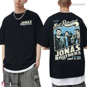 Jonas Brothers New Jersey Greetings From Hometown Living Dream Tour 2025 T-Shirt