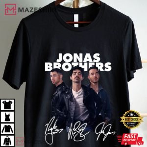 Jonas Brothers 20th Annivesary Tour 2025 Music Fan Merch T Shirt (1)