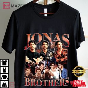 Vintage Jonas Brothers Jonas20 Greetings From Your Hometown Tour T Shi (1)