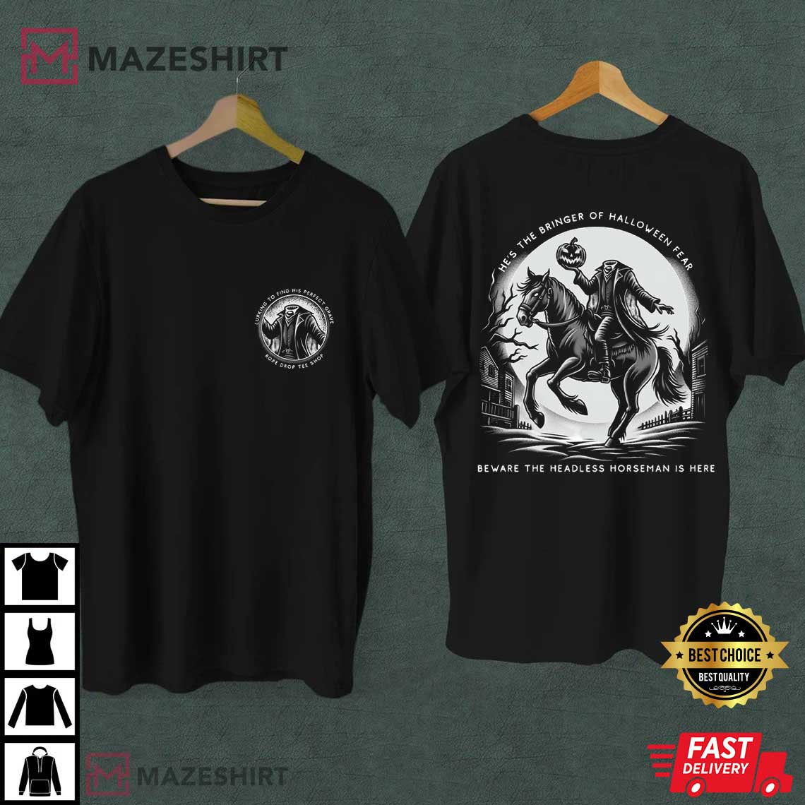 Headless Horseman The Legend Of Sleepy Hollow Disney World Halloween T-Shirt Headless Horseman The Legend Of Sleepy Hollow Disney World Halloween T-Shirt