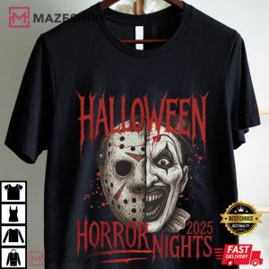 Halloween Horror Nights 2025 Horror Movie Spooky Killer T Shirt (1)