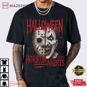 Halloween Horror Nights 2025 Horror Movie Spooky Killer T Shirt (3)