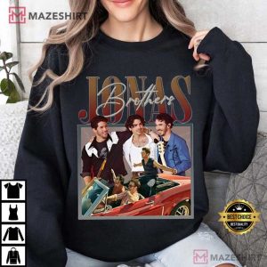 Jonas Brothers Band Reunion Retro 90s Concert Tour T Shirt (4)