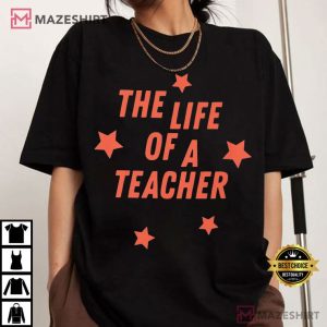 The Life Of A Teacher Back To School Taylor Swift Album T-Shirt