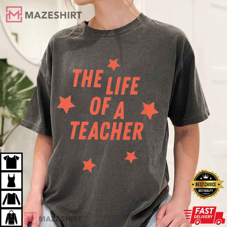 The Life Of A Teacher Back To School Taylor Swift Album T-Shirt The Life Of A Teacher Back To School Taylor Swift Album T-Shirt