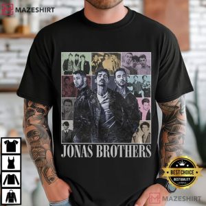 Vintage Jonas Brothers Music Tour 2025 Bootleg 90s T Shirt (2)