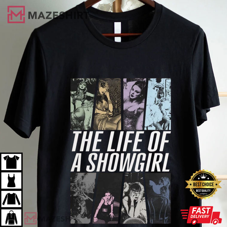 Vintage Taylor Swift The Life Of A Showgirl Fan Gift T-Shirt Vintage Taylor Swift The Life Of A Showgirl Fan Gift T-Shirt