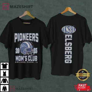 Sport Mom Athlete Custom Name Number Football Mothers Day Gift T Shirt (1)