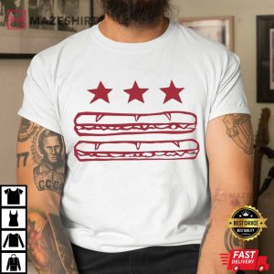 DC Flag Sub Sandwich Tasty Symbol Of The Resistance T-Shirt