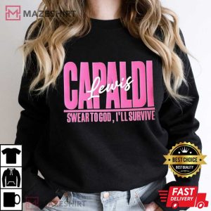 Lewis Capaldi I Swear To God Survive Lyrics Concert T Shirt (4)