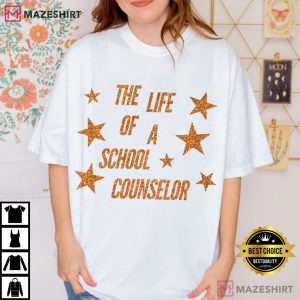 The Life Of A Showgirl School Counselor Version TS12 Swifties Comfort Colors T Shirt (1)