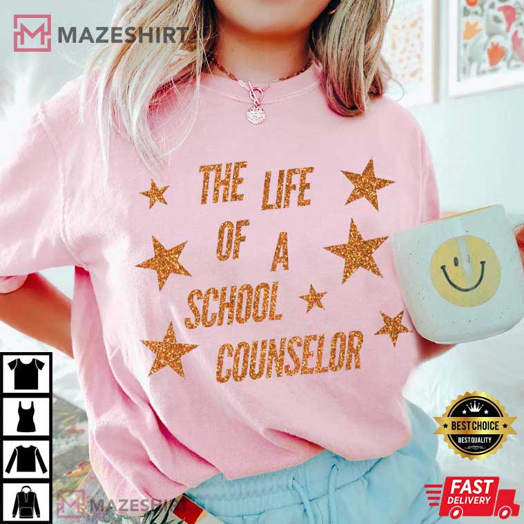 The Life Of A Showgirl School Counselor Version TS12 Swifties Comfort Colors T-Shirt The Life Of A Showgirl School Counselor Version TS12 Swifties Comfort Colors T-Shirt