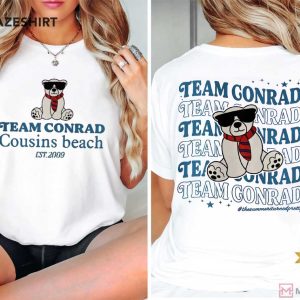 Team Conrad Belly Jeremiah Cousins Beach The Summer I Turned Pretty T Shirt (1)