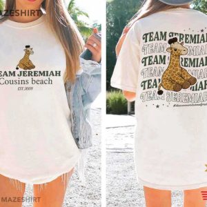 Team Jeremiah Cousins Beach The Summer I Turned Pretty T-Shirt
