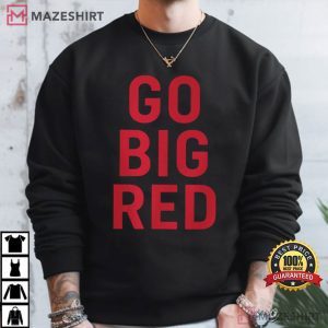 Go Big Red Nebraska Huskers Cornhusker Game Day Football T Shirt (4)