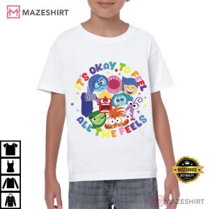 Inside Out 2 Its Okay To Feel All The Feels Disney Therapy Teacher T Shirt (3)