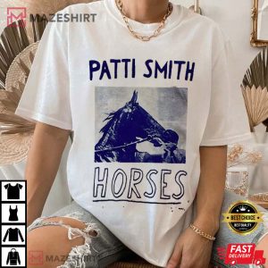 Patti Smith Horses Album Music Fan Gift T-Shirt