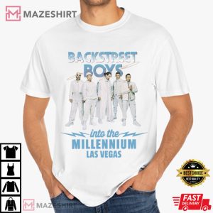 Backstreet Boys Into The Millennium Las Vegas Tour 2025 T-Shirt