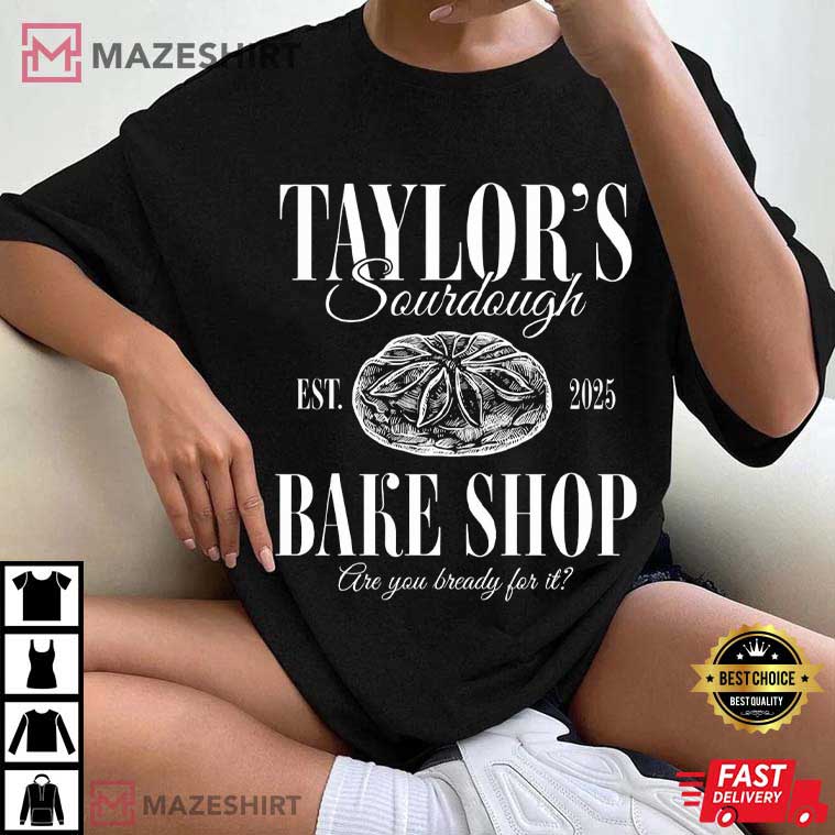 Taylor’s Sourdough Bake Shop Showgirl Music Album Comfort Colors T-Shirt