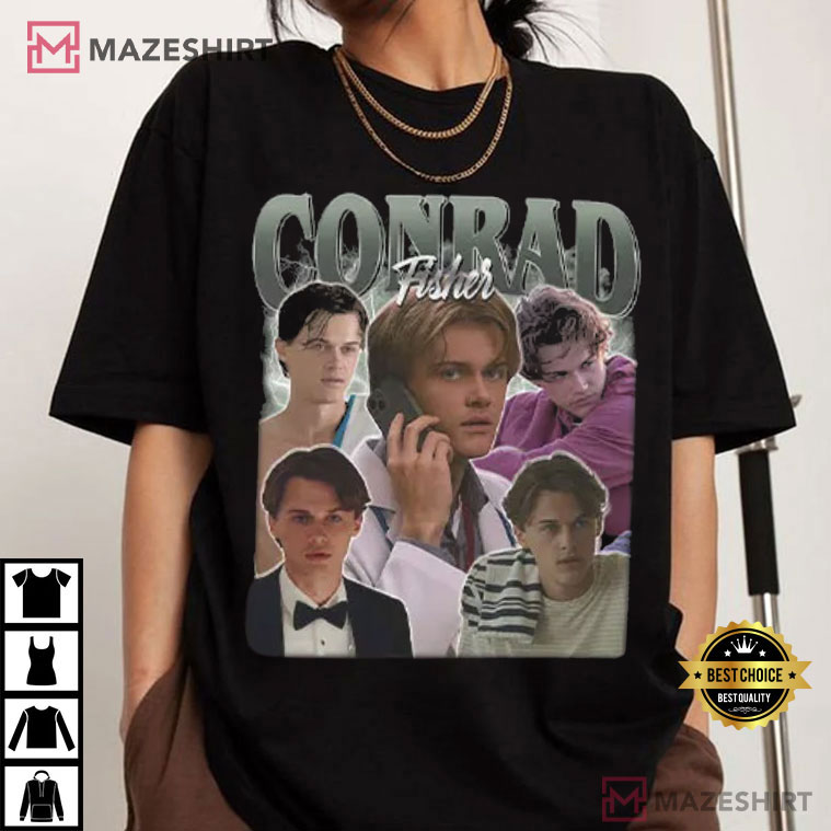 Conrad Fisher The Summer I Turned Pretty Movie Merch T-Shirt Conrad Fisher The Summer I Turned Pretty Movie Merch T-Shirt