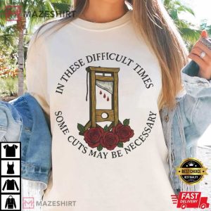 French Revolution Guillotine Anti Capitalism Social Justice T Shirt
