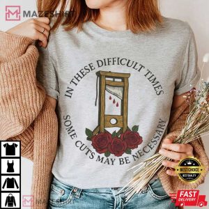 French Revolution Guillotine Anti Capitalism Social Justice T-Shirt