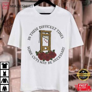 French Revolution Guillotine Anti Capitalism Social Justice T Shirt (1)