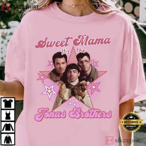 Sweet Mama It's The Jonas Brothers Band Reunion Concert Tour T Shirt ( (3)