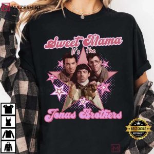 Sweet Mama It's The Jonas Brothers Band Reunion Concert Tour T Shirt ( (4)