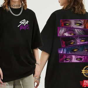 Limited Saja Boys Boy Band Kpop Demon Hunters Fan Merch T-Shirt