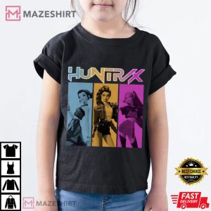 Rumi Zoey Mira Huntrix Girls Kpop Demon Hunters Fan Gift T Shirt (4)
