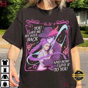 Rumi Jinu You Give Me My Soul Back Kpop Demon Hunter Comfort Colors T Shi