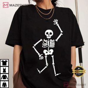 Fuck Trump Subtle Halloween Skeleton Spooky Season T Shirt (2)