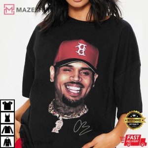 The Face Of Breezy Chris Brown RnB Merch Tour T Shirt (4)