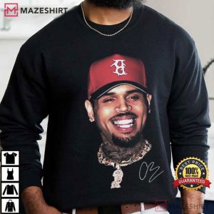 The Face Of Breezy Chris Brown RnB Merch Tour T Shirt (1)