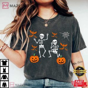 Subtle Anti Trump Halloween Skeleton Spooky Season Funny FDT T Shirt (3)