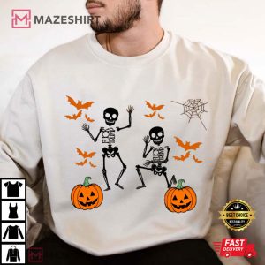 Subtle Anti Trump Halloween Skeleton Spooky Season Funny FDT T Shirt (4)