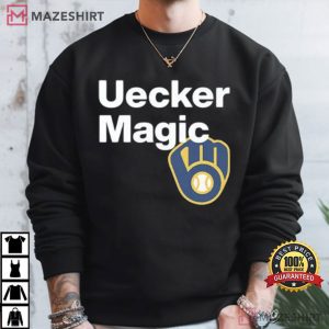 Uecker Magic Bob Uecker Milwaukee Brewers Baseball T Shirt (4)