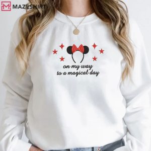 Disney Magical Day Magic Kingdom Embroidered Sweatshirt