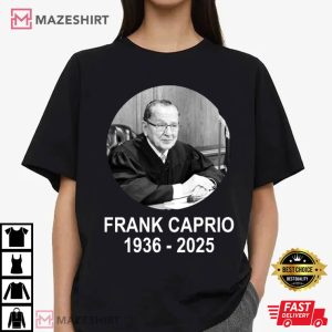 RIP Frank Caprio Judge 1936 2025 Memorial T Shirt (3)