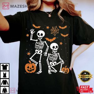 Anti Trump Subtle Halloween Skeleton Funny FDT Political Satire T-Shirt