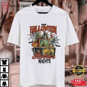 Halloween Horror Nights Movie Party Spooky T Shirt (2)