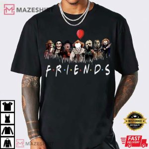 Halloween Horror Friends Spooky Trick Or Treat T-Shirt