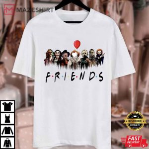 Halloween Horror Friends Spooky Trick Or Treat T Shirt (2)