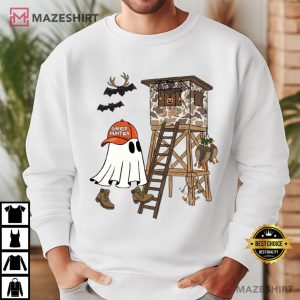 Candy Hunter Camo Ghost Boys Halloween Camouflage Fall T Shirt (4)