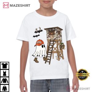 Candy Hunter Camo Ghost Boys Halloween Camouflage Fall T-Shirt